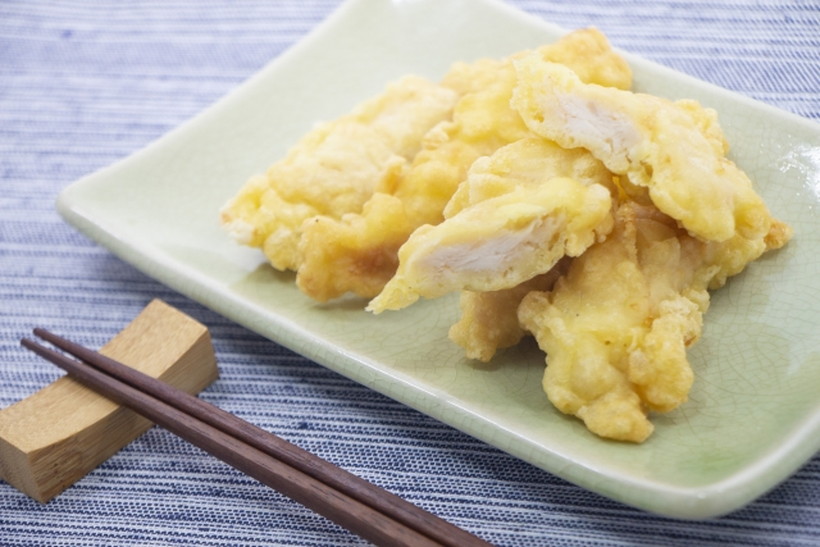 卵なしでサックサク天ぷら