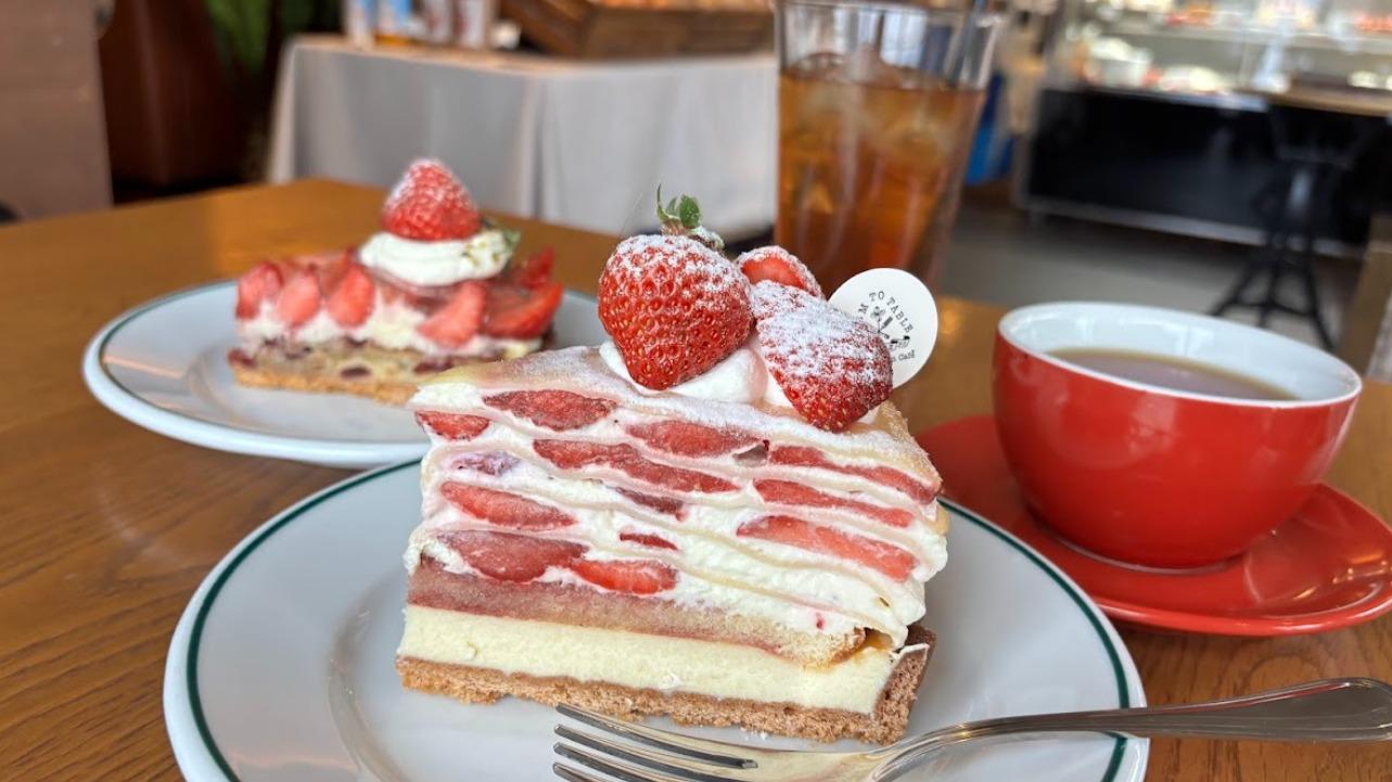 苺ミルクレープ