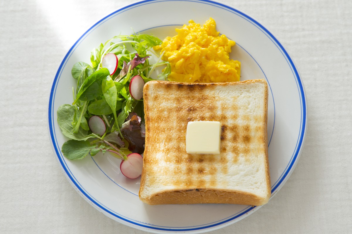 5分で！バランス配色ワンプレート朝ごはん