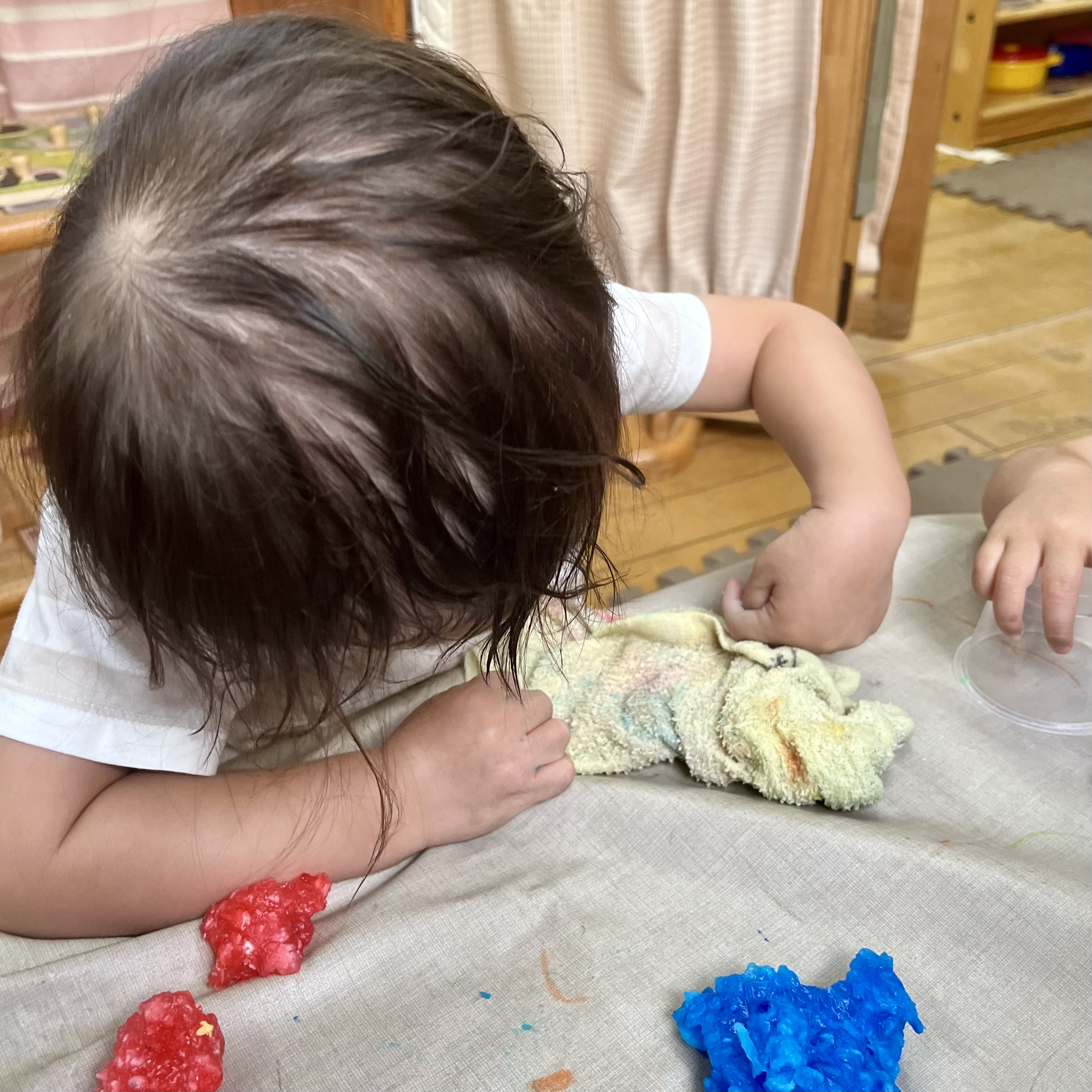 お家ですぐに作れる！簡単スライム✨ - ズボラママ・月うさぎの おいしい ブログ