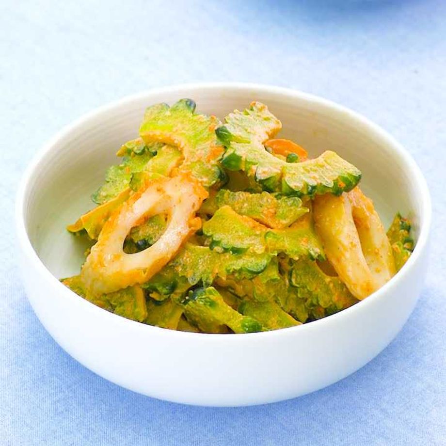 「きょうの料理ビギナーズ」ゴーヤーとちくわのカレー炒め