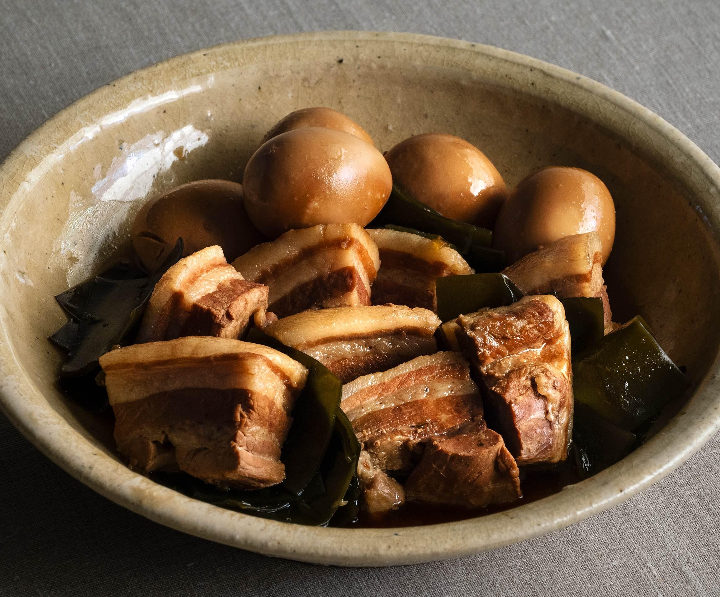 生切り昆布の濃い目の煮物