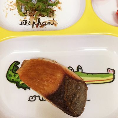 離乳食完了期☆ブリの照り焼き混ぜご飯 *^^*