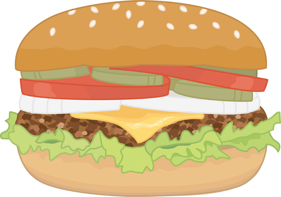 ハンバーガーのイラストかわいいフリー素材集 いらすとや