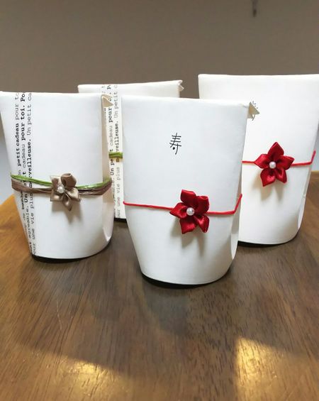 コラム 簡単バレンタインラッピング！紙コップでラッピングボックスを作ろう！ – モアモアショップ