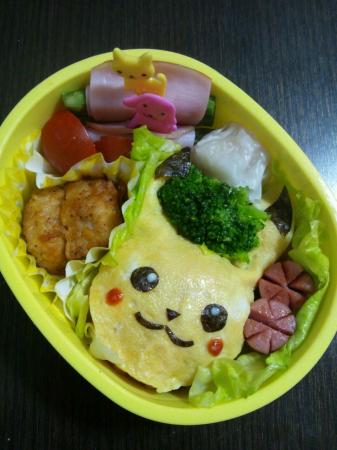 オムライス弁当 ピカチュウマイペースに‼～娘と軟骨無形成症の息子～のブログ