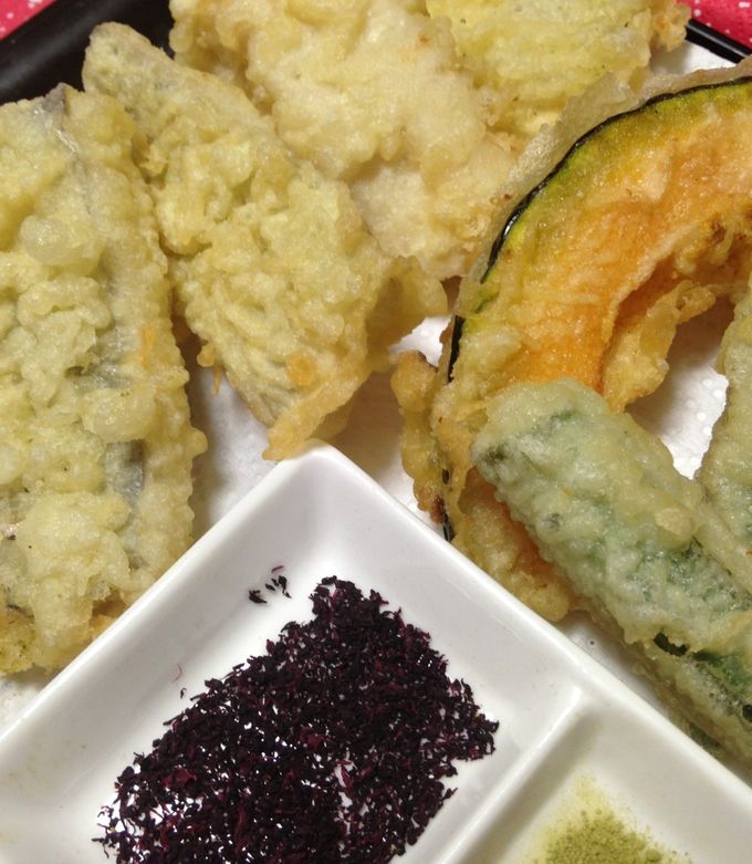 釣りたてタコ天＆タチウオの絶品しそ巻き天ぷら - みはるごはんバンザイ