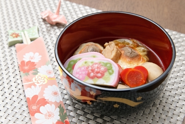 具材たっぷり関東風お雑煮