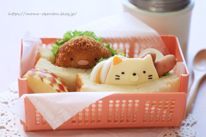 すみっこぐらしのキャラ弁当料理❤️ 簡単可愛いお弁当の作り方を紹介します❤︎