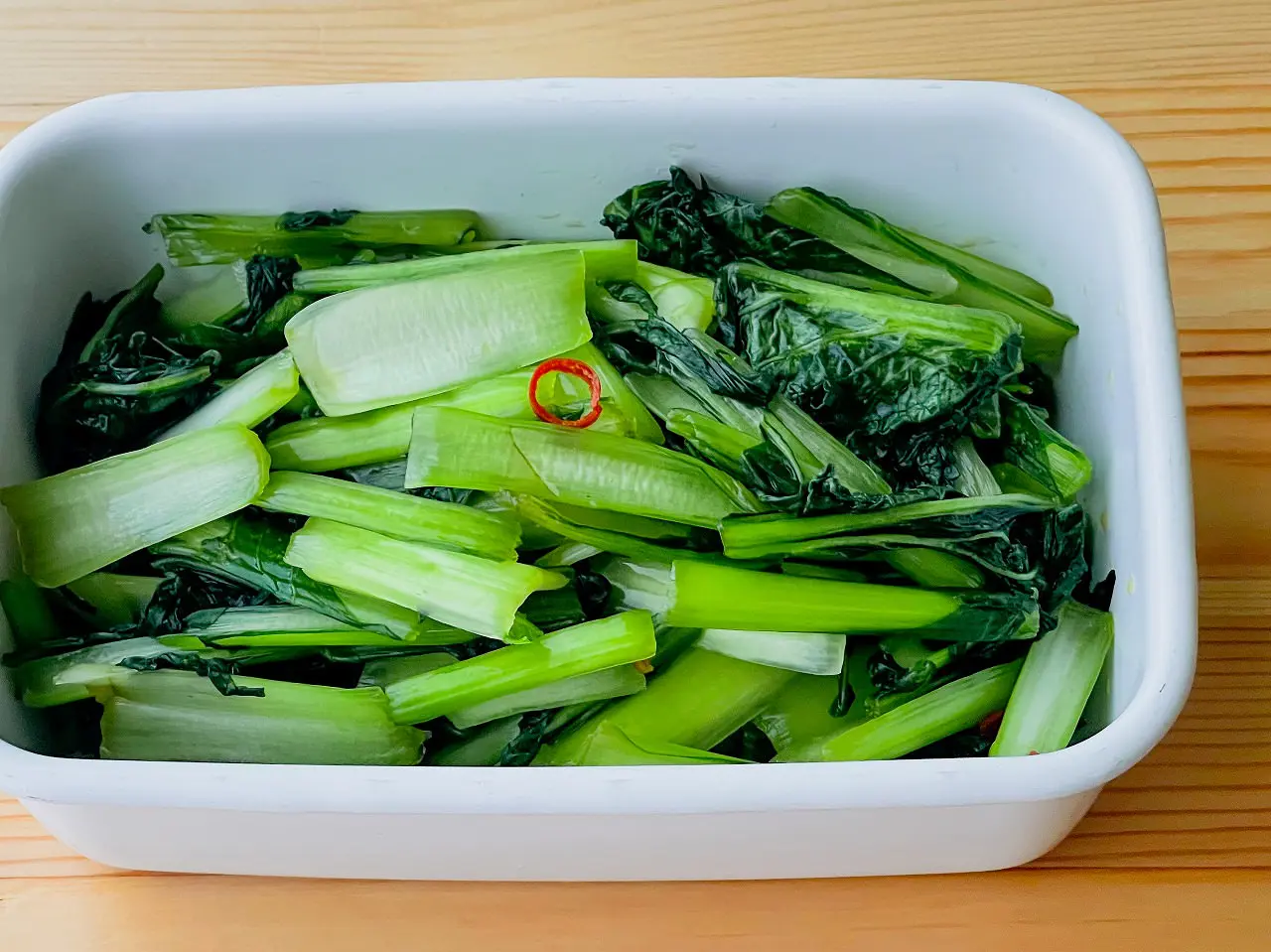 簡単作り置き☆小松菜のさっぱりツナ和え☆