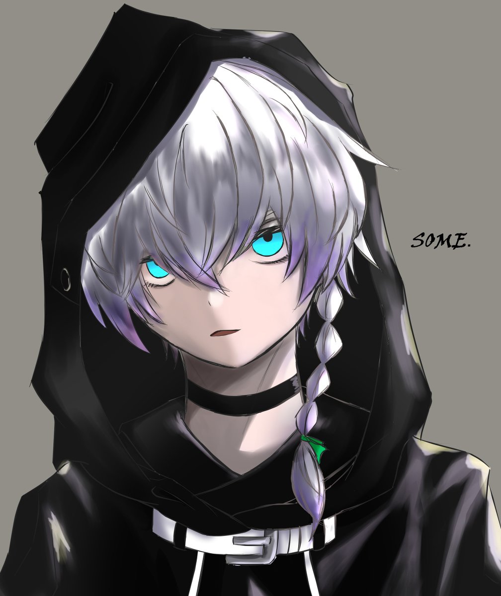 全身立ち絵 黒フードの男性SKIMA スキマ