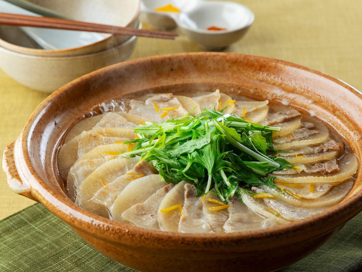 栄養満点◎豚肉と豆苗の大根ミルフィーユ鍋 by 匡Masaクックパッド簡単おいしいみんなのレシピが392万品